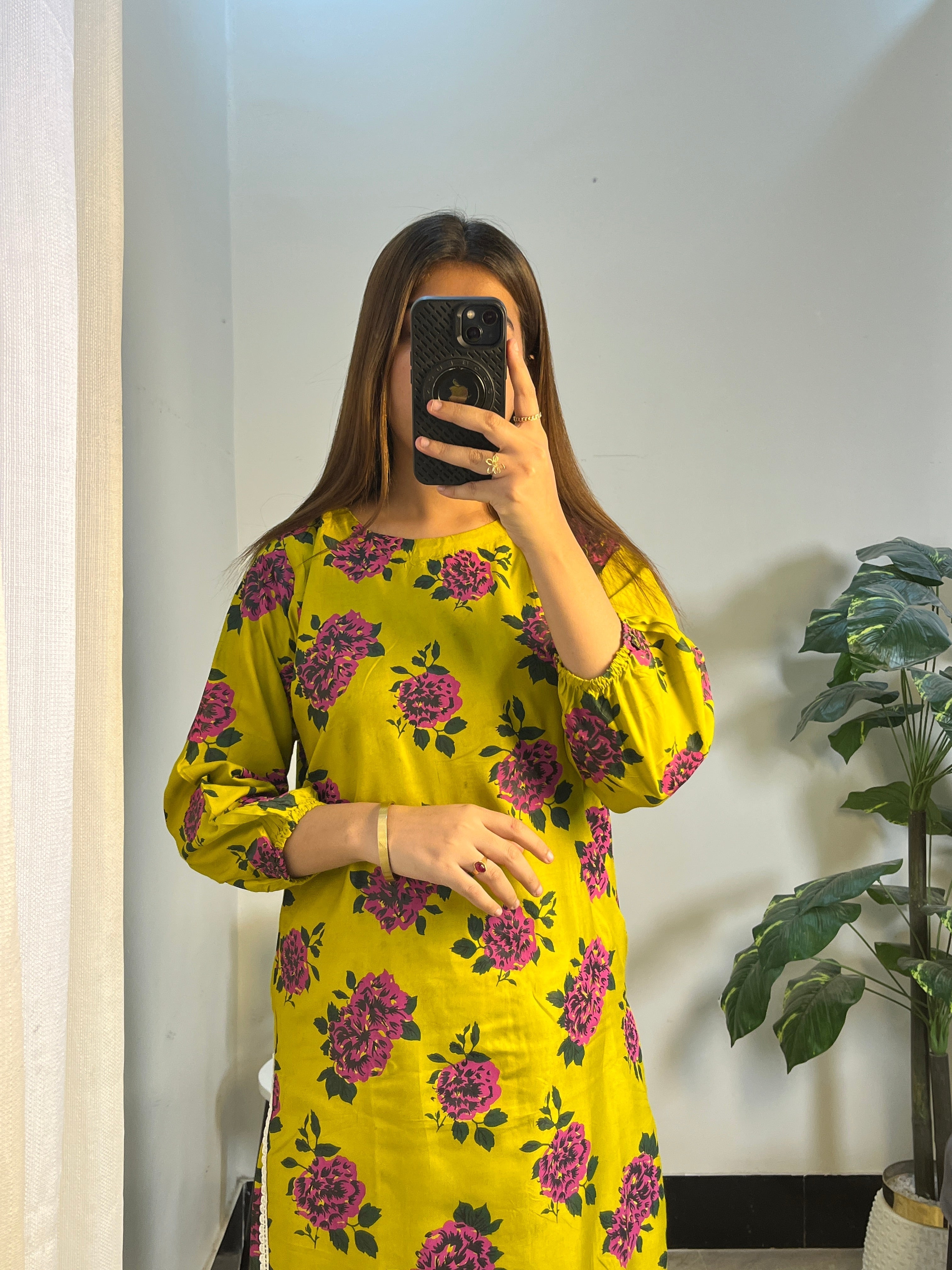 Floral Grace – Flower Printed 2PC Set